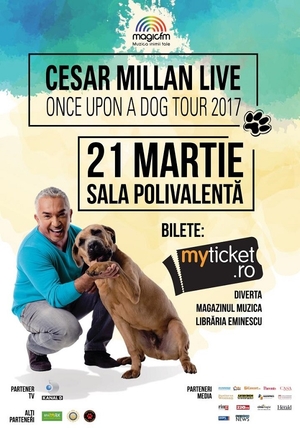 CESAR MILLAN soseste la Bucuresti! Care sunt pretentiile antrenorului canin pentru show-ul de la Sala Polivalenta