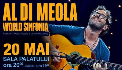 BILTELE SUPLIMENTATE PENTRU CONCERTUL AL DI MEOLA – WORLD SINFONIA