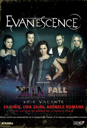 Evanescence la Bucuresti: Program si Reguli de Acces