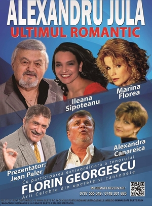 ALEXANDRU JULA, ULTIMUL ROMANTIC, în turneu național