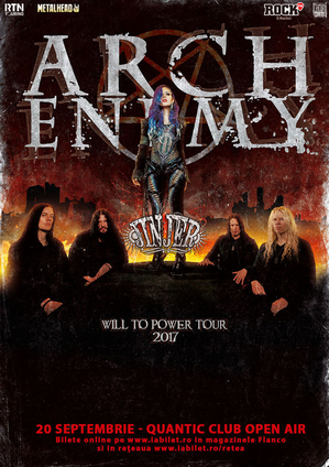 Arch Enemy și Jinjer la București: Golden Circle este Sold Out