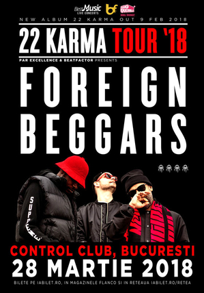 Foreign Beggars: de la UNTOLD direct pe scena din Control pe 28 martie