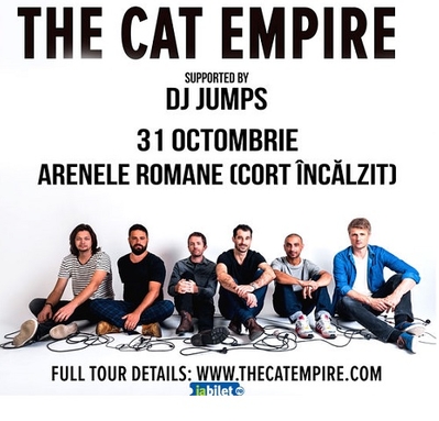 The Cat Empire revin la București în luna octombrie