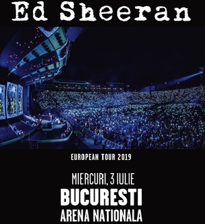 Sold out gazon, la concertul Ed Sheeran din 3 iulie 2019, de la Arena Națională