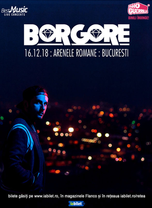 Borgore dărâmă Arenele Romane pe 16 decembrie