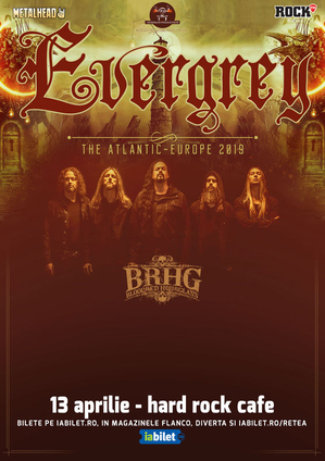 Concert Evergrey la Hard Rock Cafe