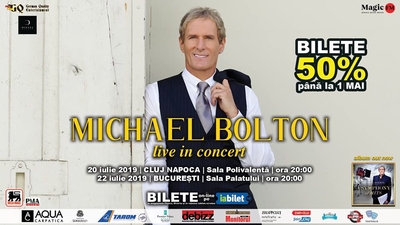 A fost epuizata o categorie de bilete la concertul lui Michael Bolton de la Bucuresti