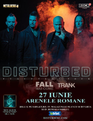 Disturbed la Bucuresti: Program si reguli de acces