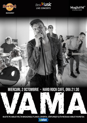 Concert Vama la Hard Rock Cafe