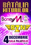 BĂTĂLIA HITURILOR, PRIMA EDIŢIE PE 4 DECEMBRIE. BZN şi BONEY M pe aceeaşi scenă