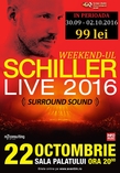 ”WEEKEND-UL SCHILLER” aduce trei zile de reduceri la concertul SCHILLER