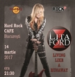 Concertul Litei Ford s-a mutat la Hard Rock Cafe