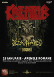 Kreator, Decapitated și Dagoba cântă la București