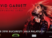 DAVID GARRETT va susține concertul său crossover pentru prima dată în România