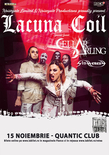 A mai rămas doar o săptămână până la concertul Lacuna Coil și Cellar Darling