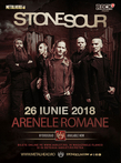 Biletele disponibile la concertul Stone Sour de la Bucuresti