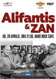 Concert Nicu Alifantis & ZAN pe 26 aprilie la Hard Rock Cafe