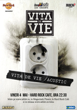 Concert Vița de Vie - Acustic pe 4 mai la Hard Rock Cafe