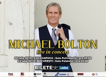 Michael Bolton va concerta in Cluj-Napoca si Bucuresti