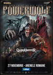 Powerwolf si Gloryhammer pe 27 Noiembrie la Arenele Romane