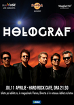 Concert Holograf in Hard Rock Cafe