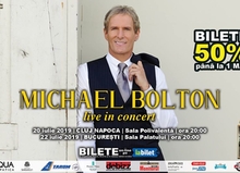 A fost epuizata o categorie de bilete la concertul lui Michael Bolton de la Bucuresti