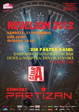 Partizan concertează de Revelion în Club A