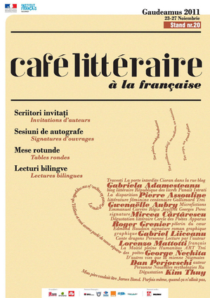 Cafeneaua literară à la française la Gaudeamus