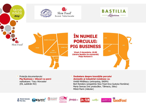 În numele porcului-Pig Business, eveniment cu ocazia Zilei Mondiale Terra Madre