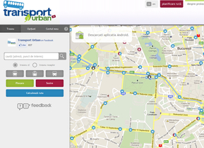 Aplicație de Android cu rutele mijloacelor de transport în comun din Bucureşti