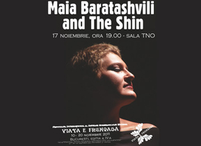 Maia Baratashivili şi The Shin concertează la Teatrul Naţional de Operetă