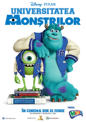 Monsters Inc., la cinema din 21 iunie