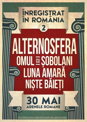 Câștigă o invitație dublă la seara rock - „Înregistrat în România” - CONCURS ÎNCHEIAT