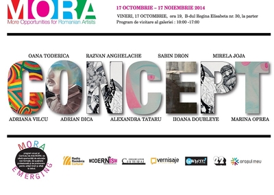 VERNISAJ: Expoziția CONCEPT – program MORA Emerging