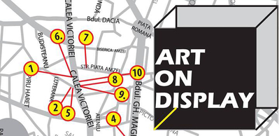 ART ON DISPLAY – expoziții și instalații în vitrinele din București