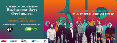 Bucharest Jazz Orchestra înregistrează live POVEȘTI DIN BUCUREŞTI, la Jazz Book