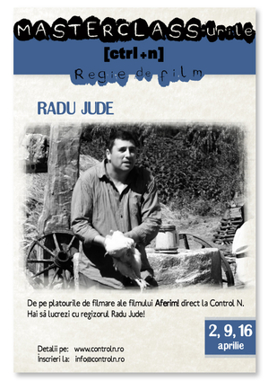 Masterclass regie de film, cu Radu Jude