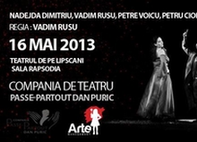 Fantasmagoria, o piesă de pantomimă, premiată international, la Teatrul de pe Lipscani