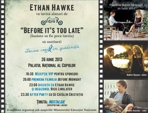 Ethan Hawke. Before Midnight. Before it's too late