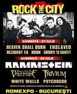 Line-up complet Rock the City 2013