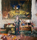 Adrian Ghenie: „PIE FIGHT INTERIOR 8”