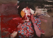 Adrian Ghenie: „PIE FIGHT STUDY”