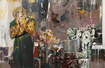 Adrian Ghenie: „PIE FIGHT INTERIOR”