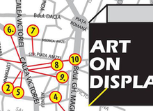 ART ON DISPLAY – expoziții și instalații în vitrinele din București